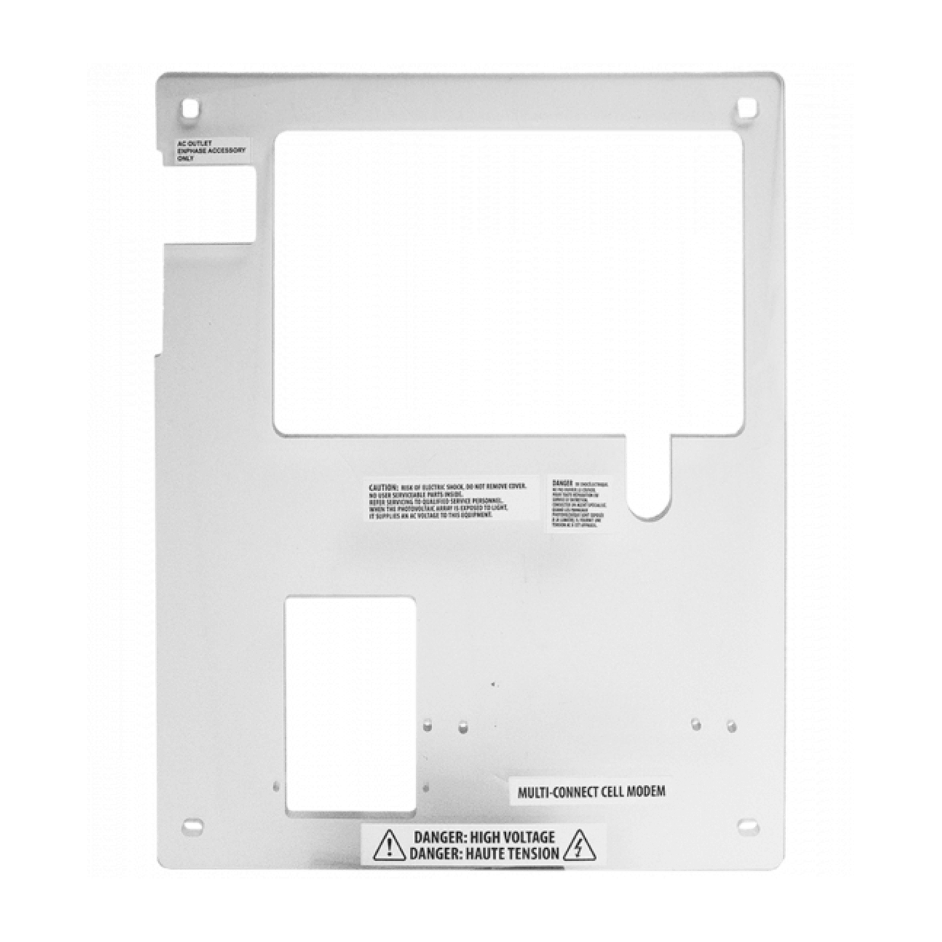 Replacement Deadfront for AC Combiner Box