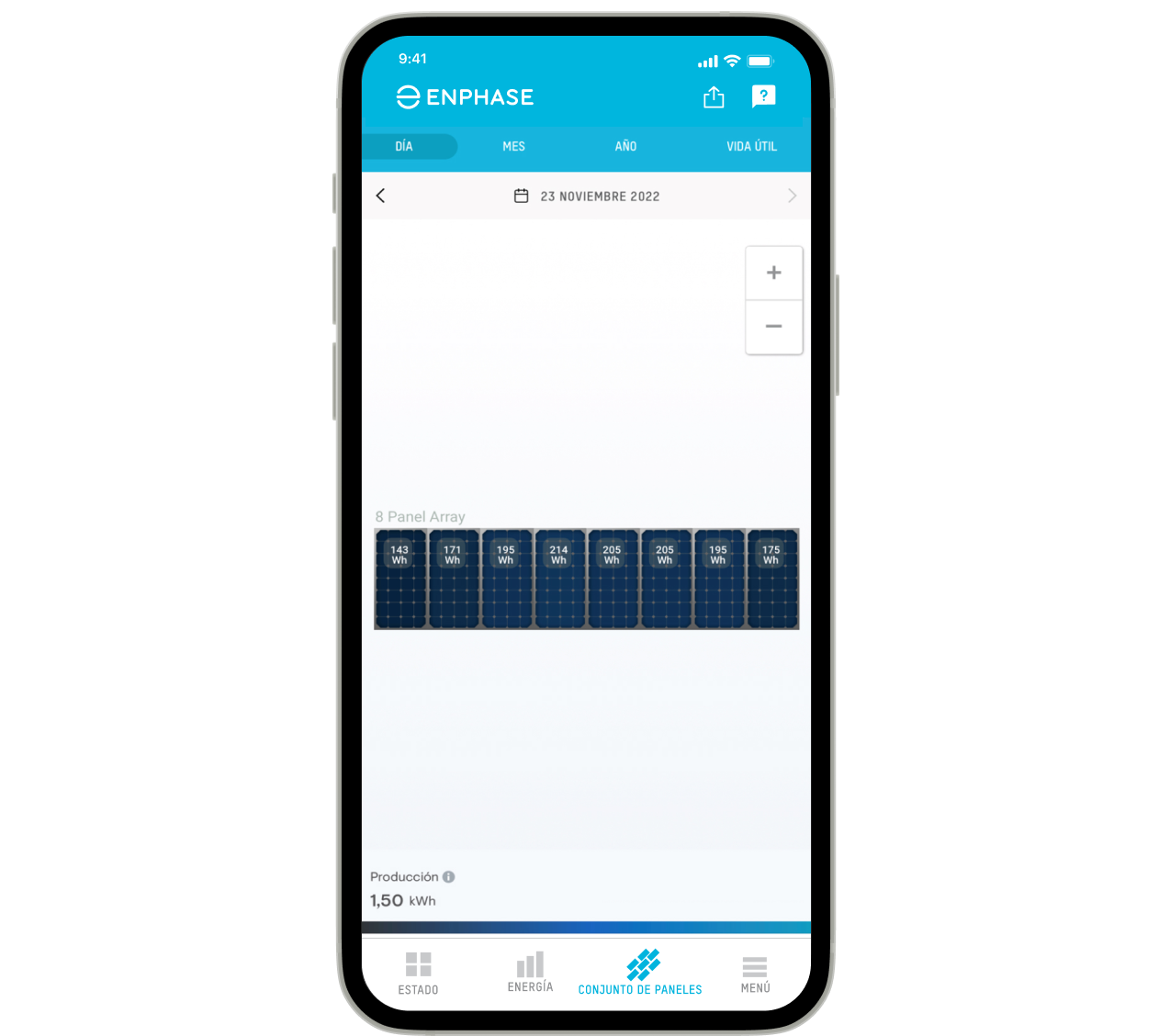 Enphase App Array