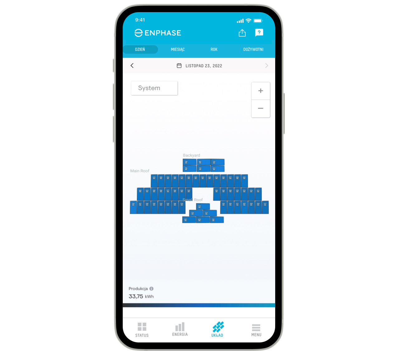 Enphase App Array
