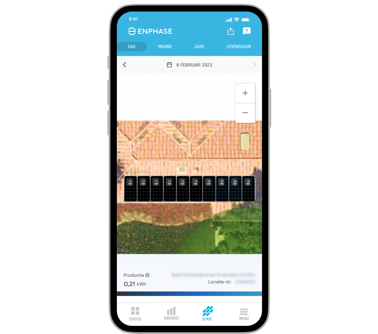 Enphase App Array BE-nl