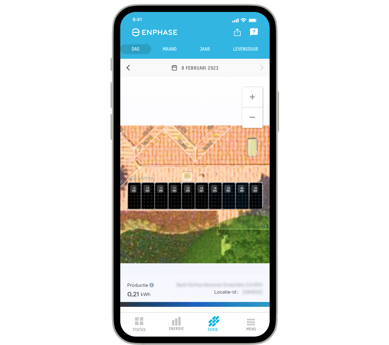 Enphase App Array NL