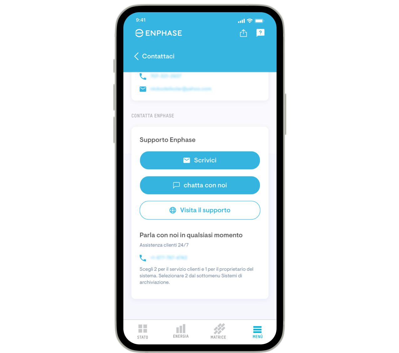 Enphase App Contact