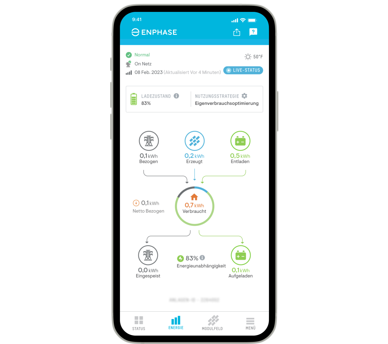 Enphase App Status