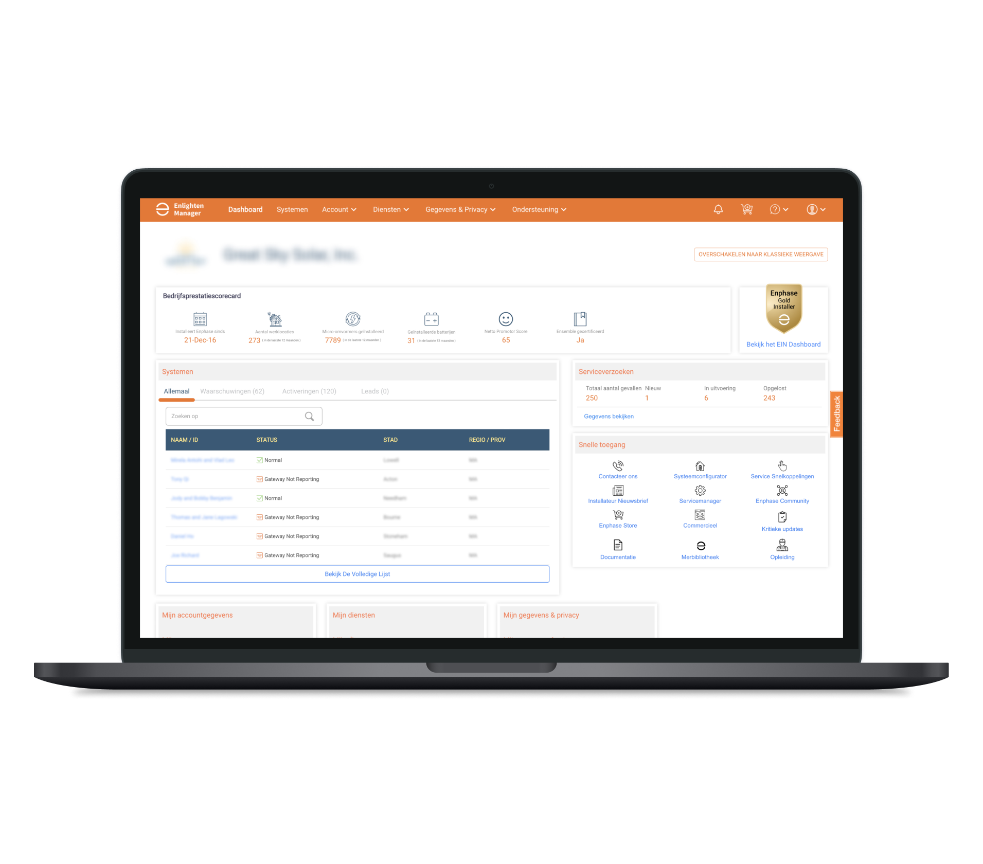 Enlighten manager nl