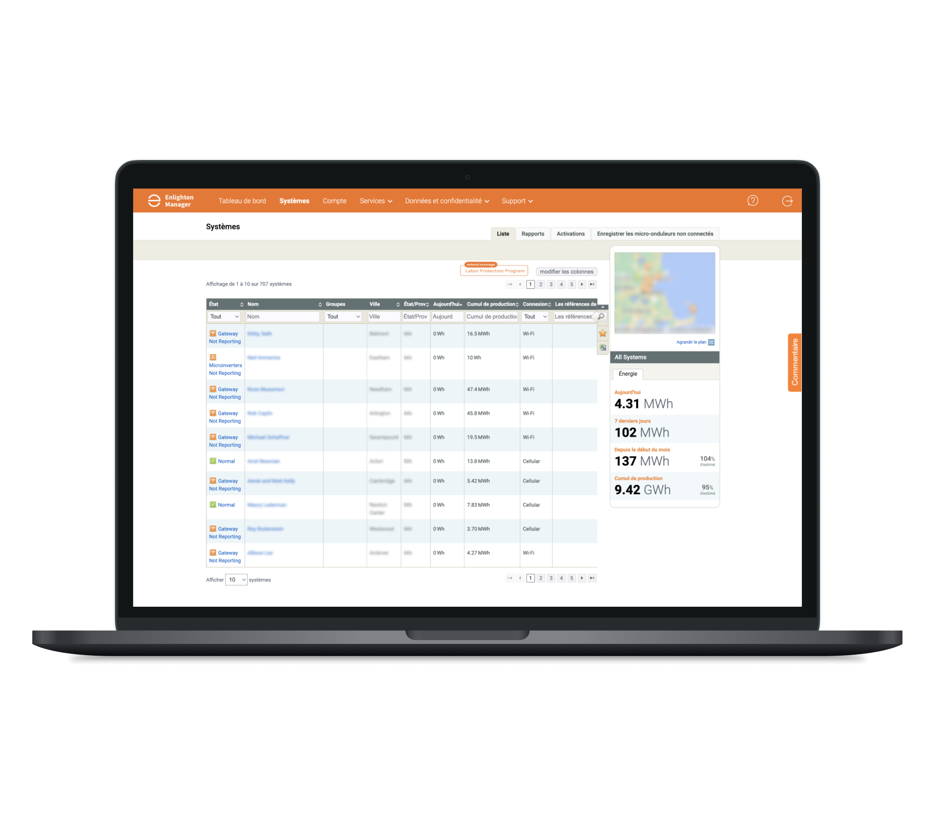 Enlighten manager French