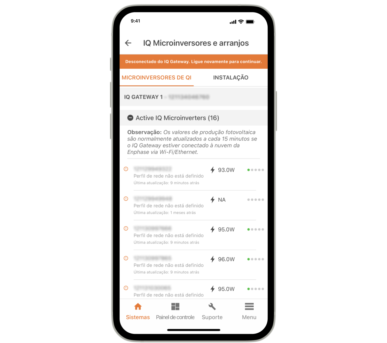 Enphase simulator app
