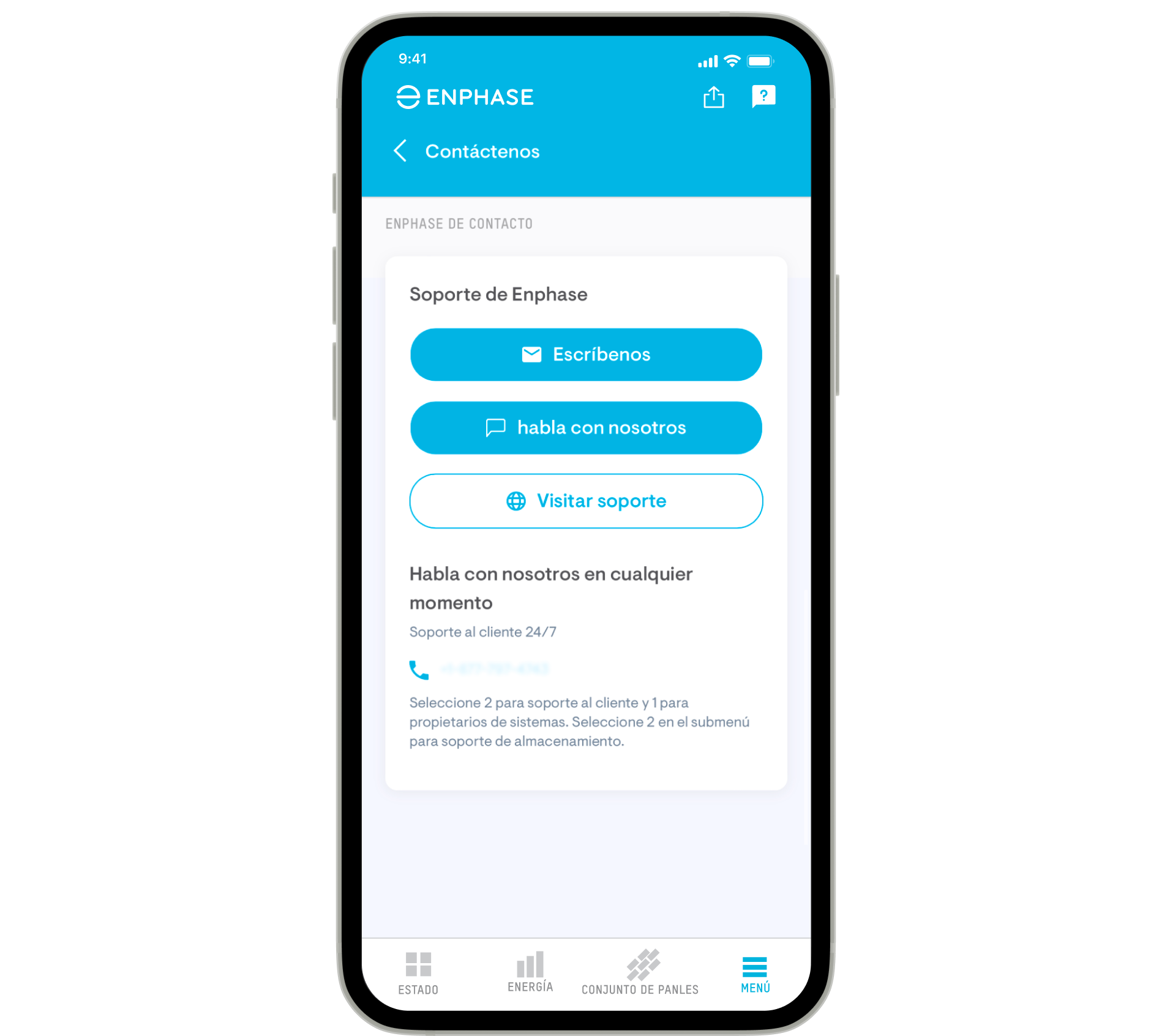 Enphase App Contact