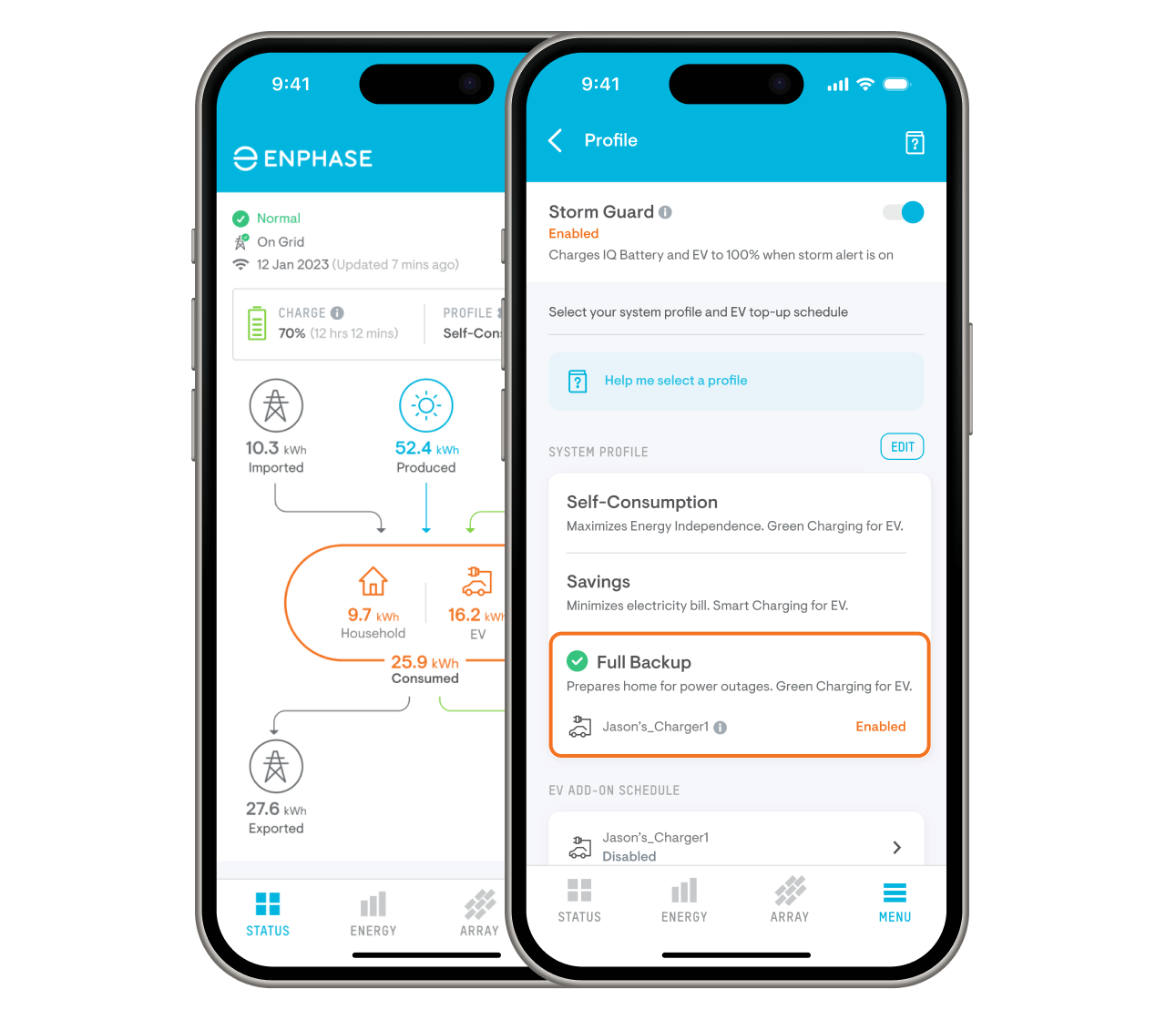 App Full backup