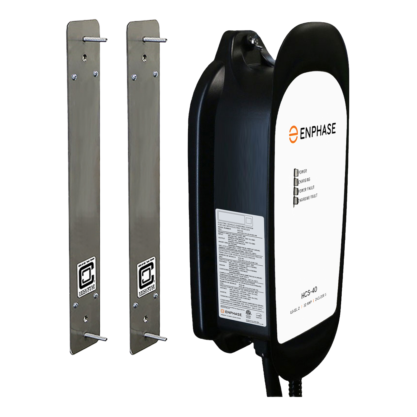 HCS EV Charger Travel Bracket Bundle