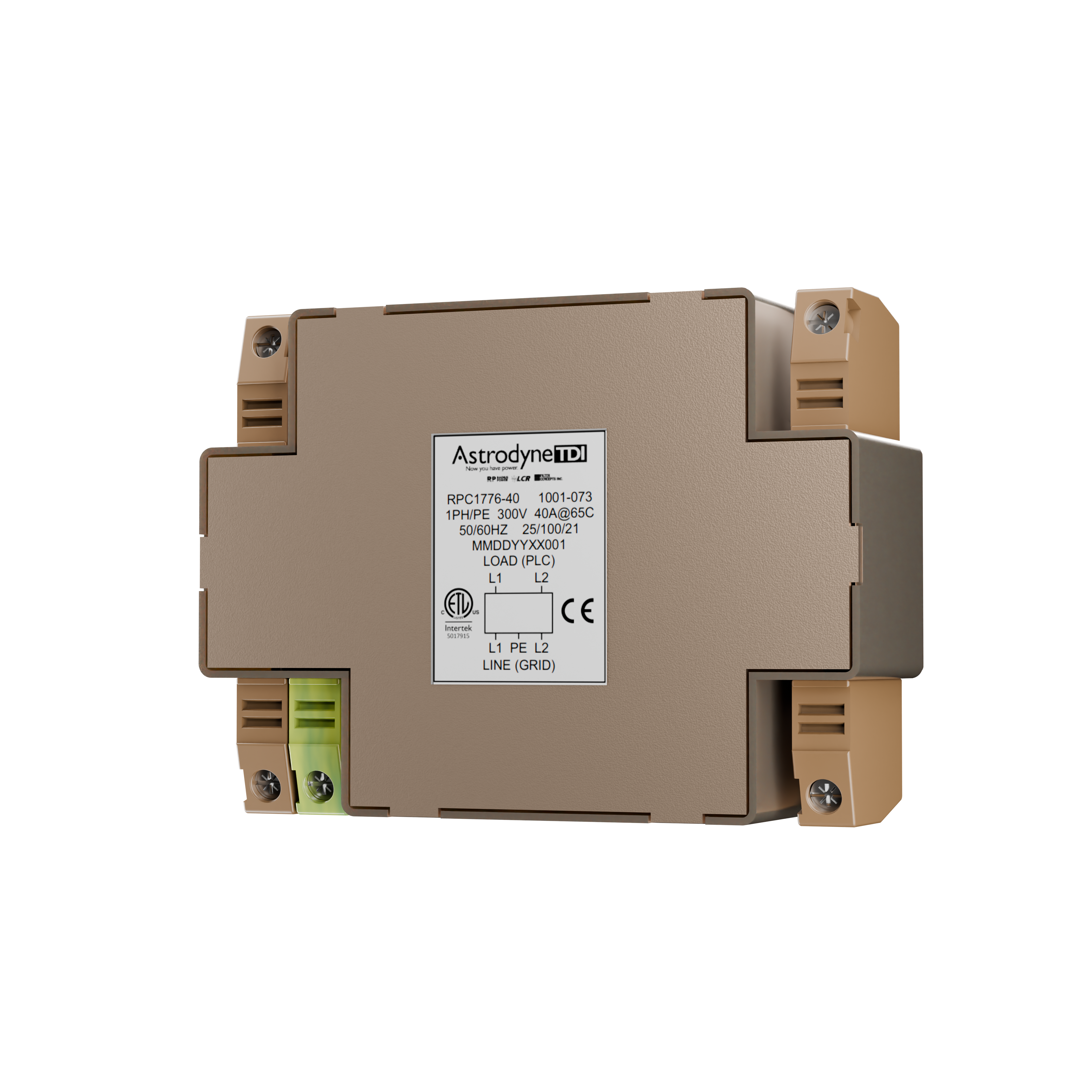 Power Line Filter 40 A (einphasig) 
