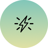 High speed charging icon