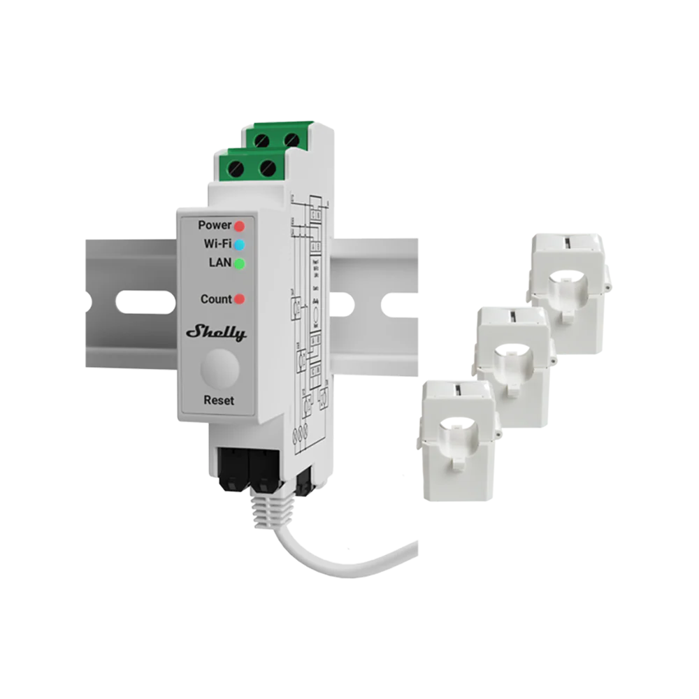 Shelly Pro 3EM 120A v2