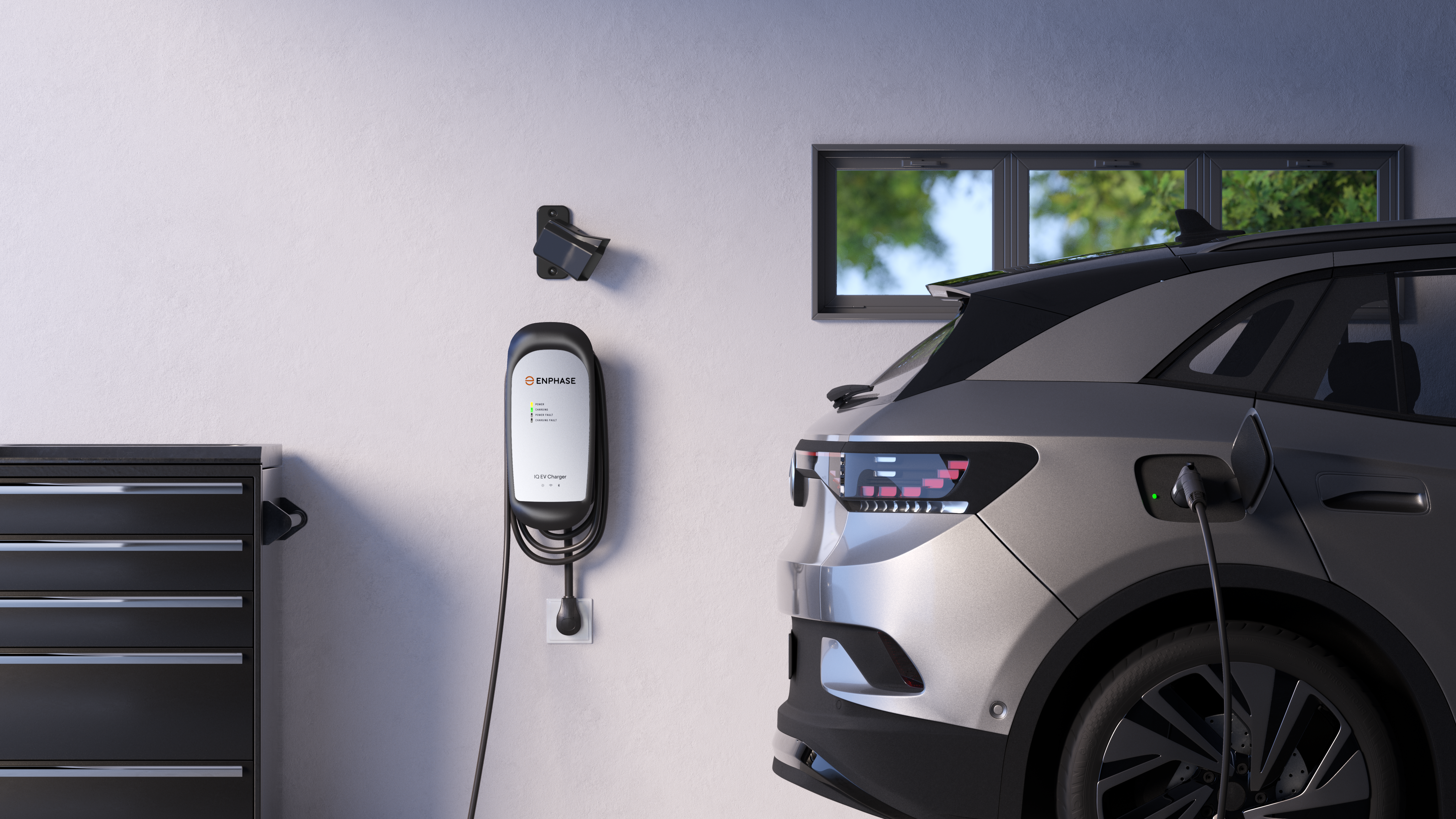 EV Garage charging cabinet