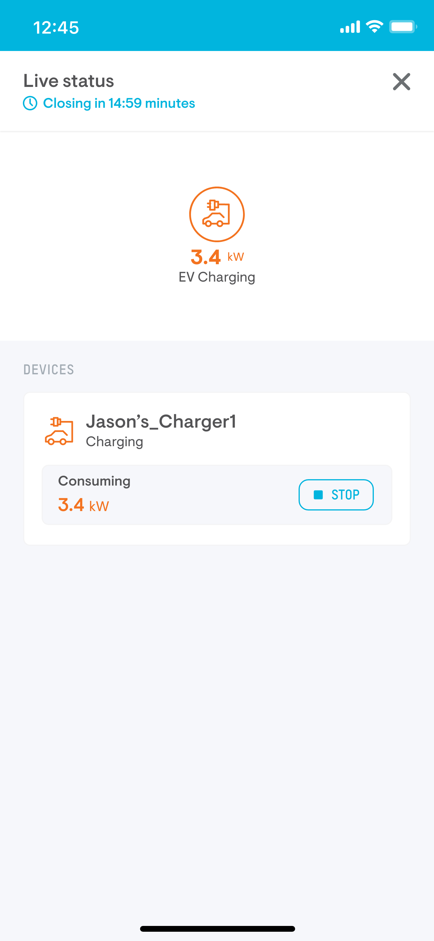 Enphase App Live Status
