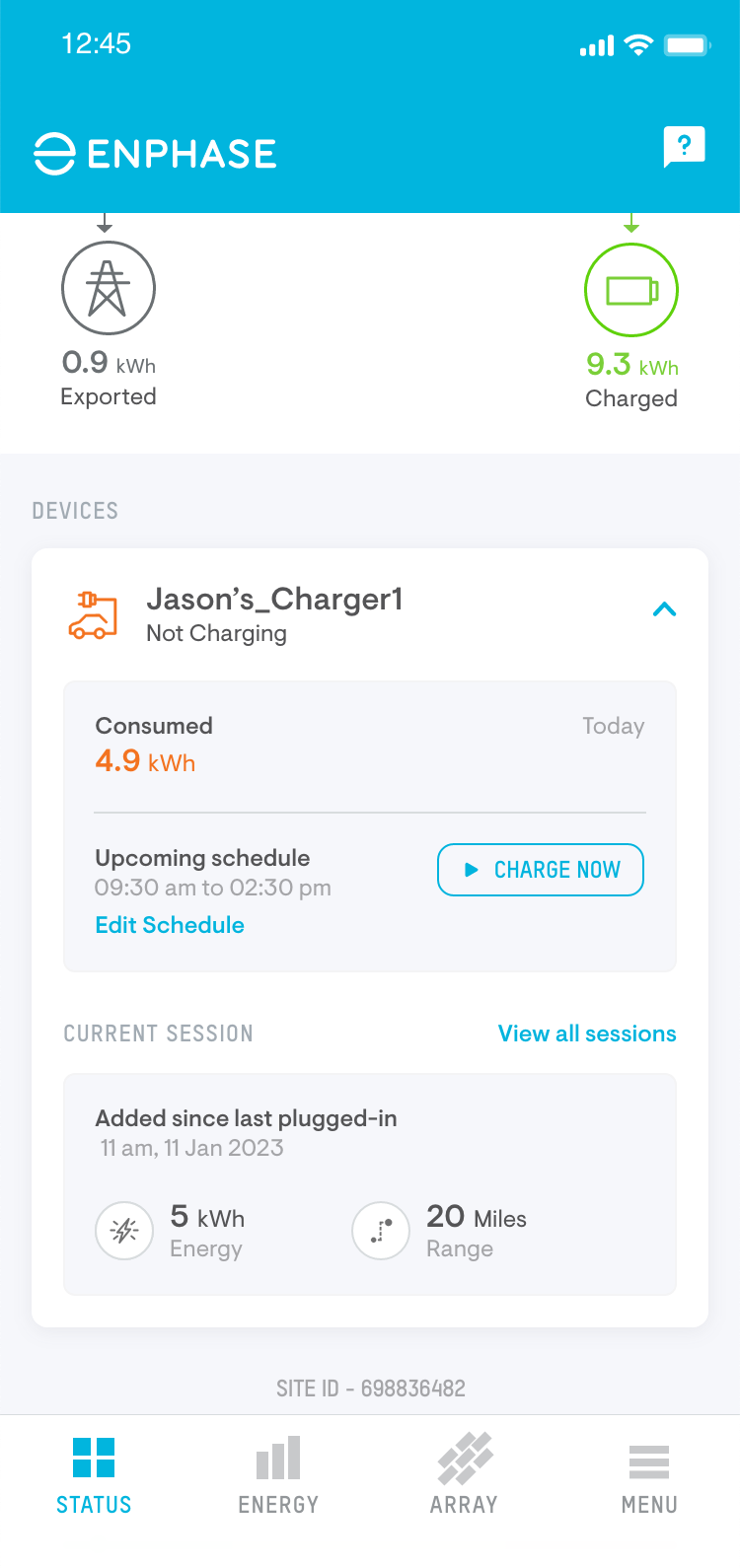 Enphase Energy App
