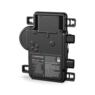 Enphase M215 microinverter front view