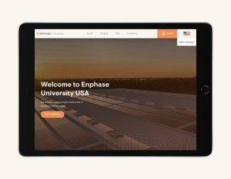 Enphase university in tablet frame
