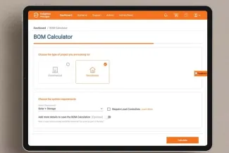 Estimate materials with the new online BOM Calculator on the Enphase Installer Platform.