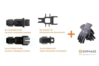 ¿Tu primera instalación? Reciba el kit de bienvenida de Enphase.