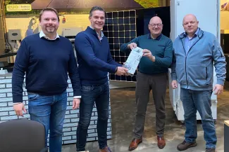 Evo Energy ontvangt Platinum EIN Award.