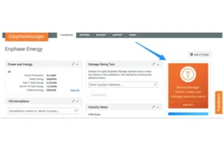 Stay in control with Enphase Service Manager.