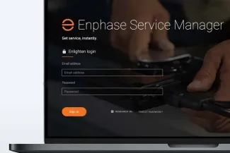 Tout est sous contrôle avec Enphase Service Manager.