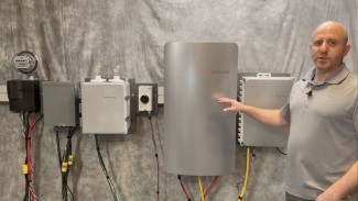 Enphase Sunlight Backup demo system installation