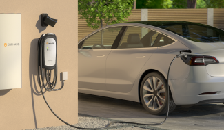 Driveway Tesla