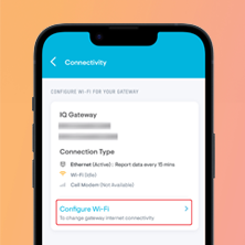 Conecte fácilmente el IQ Gateway a Wi-Fi mediante la aplicación Enphase 