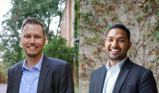 headshot images of Atma energy founders of Jaro and Supratim 