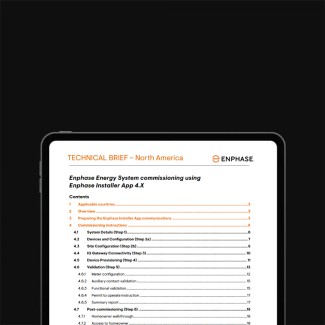 Comissioning guide