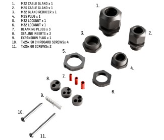 IQ EV Charger 2 Spare Installation Kit