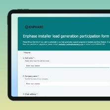 Leads for Enphase installers 