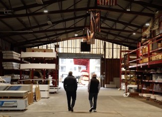 Warehouse interior