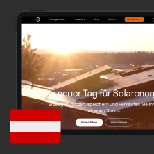 Enphase Austria website launch