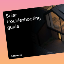Guía de resolución de problemas solares