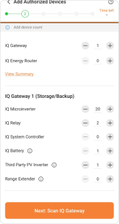 system device setup