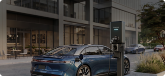 EV charging car