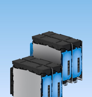 PowerMatch feature tile with stacked Enphase home battery units