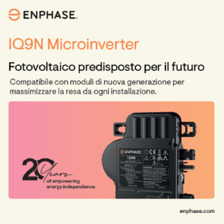 Enphase Energy lancia in tutta Europa gli IQ9N Microinverter con tecnologia GaN