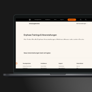 Nehmen Sie an einem unserer Enphase-Webinare auf Deutsch teil