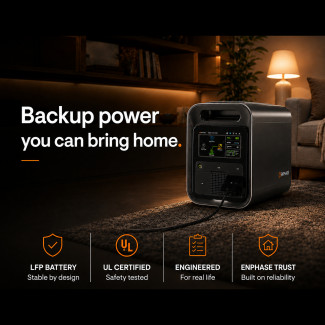 Backup power you can bring home.