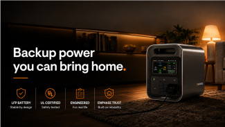 Backup power you can bring home.