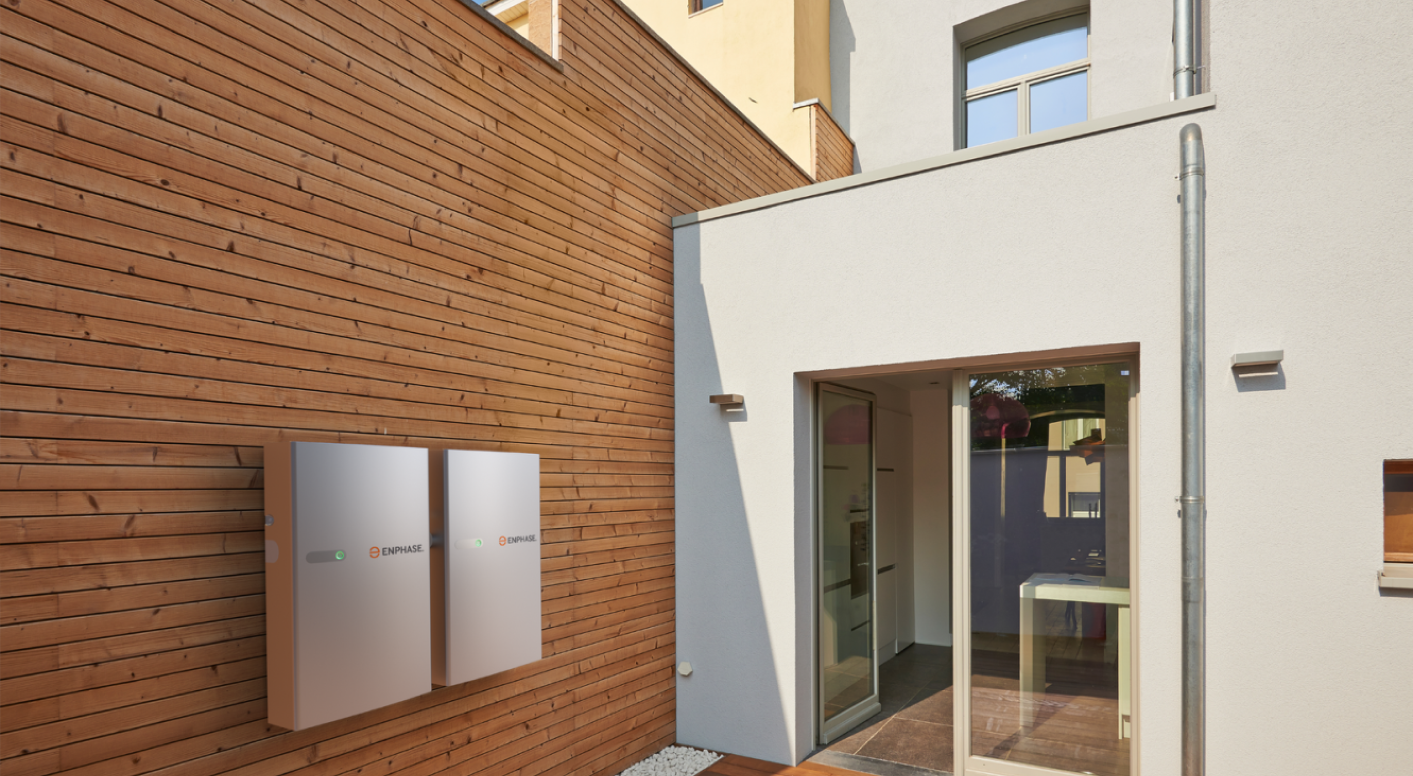 Enphase battery installed in home
