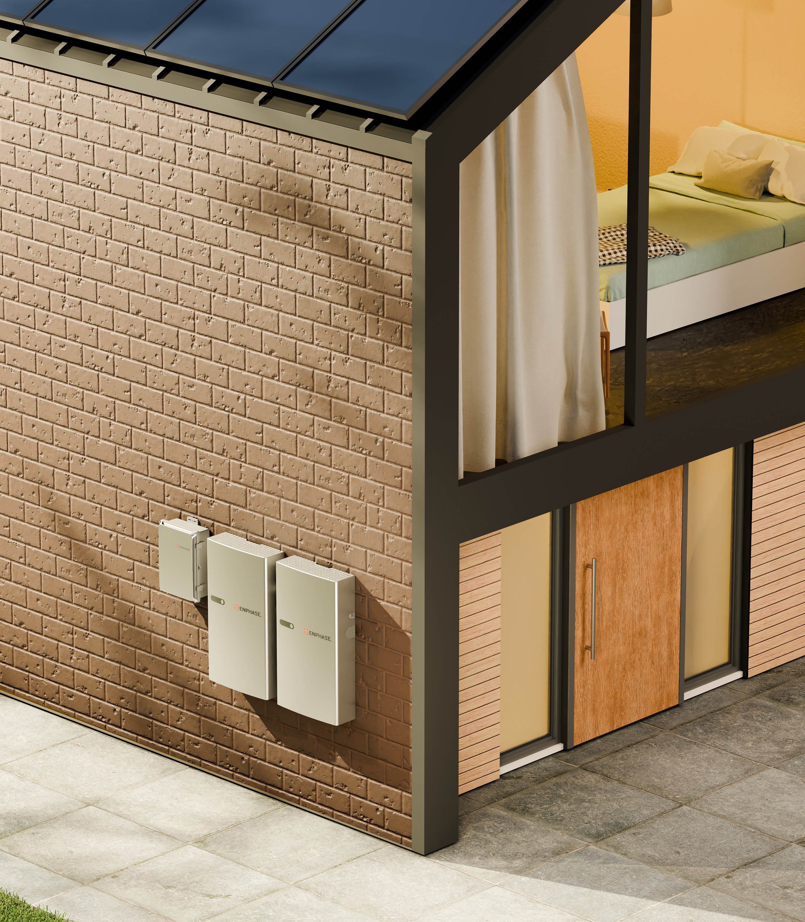 Single home with IQ Battery installed image