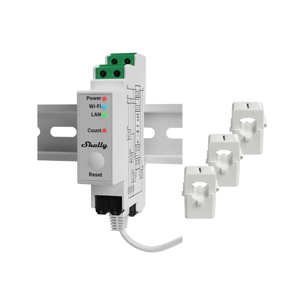 Shelly Pro 3EM 120A v2